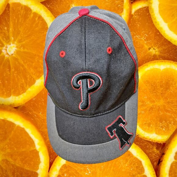 MLB Other - MLB Vintage‎ Adjustable Rare Philadelphia Phillies Baseball Cap Hat